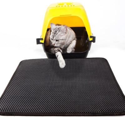 辅助包装材料-eva双层猫砂垫厂家定制 宠物家居蜂窝防水垫 汽车脚垫